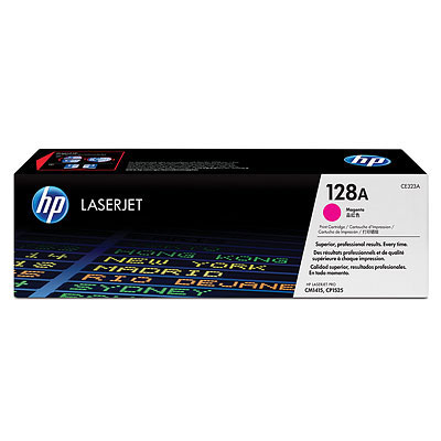 HP 128A magenta LaserJet-tonerkassett