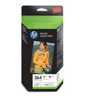 HP 364-serien fotovärdepaket – 85 ark/10 x 15 cm