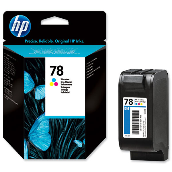 HP 78 Tri-colour Inkjet Print Cartridge