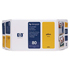 HP 80 Yellow Value Pack-Printhead and 350 ml Ink Cartridge