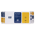 HP 81 Dye Yellow Value Pack-Printhead and 680 ml Ink Cartridge