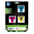 HP 363 bläckpatroner, cyan/magenta/gul, 3-pack